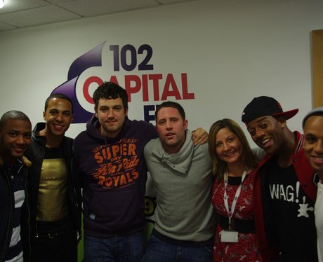 JLS visit Capital Breakfa