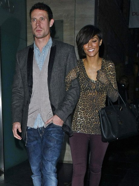 Frankie Sandford and Wayne Bridge