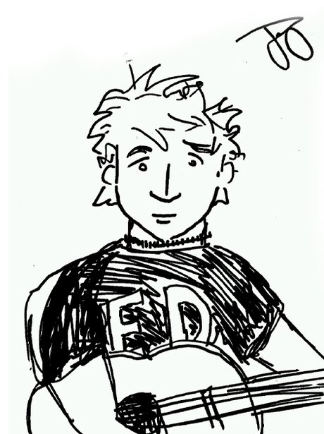 Jay (The Wanted) Draw Ed Sheeran