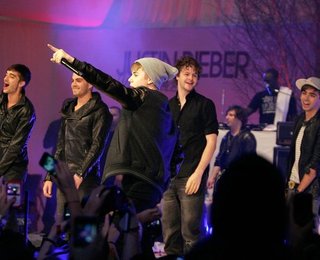 Justin Bieber and The Wanted
