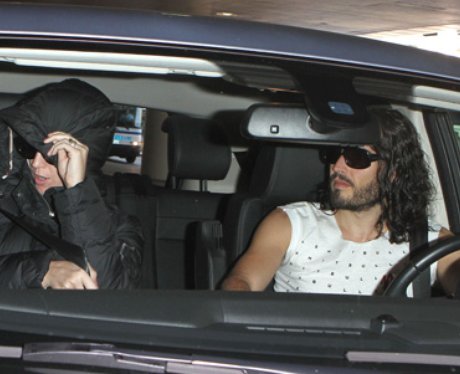 Katy Perry and Russell Brand