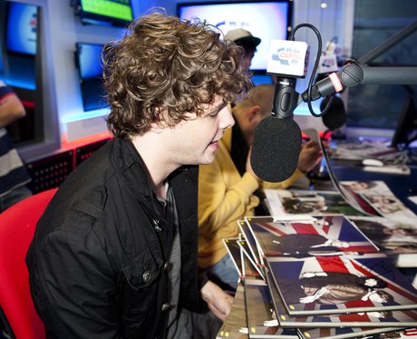 Jay From The Wanted In Capital FM Studio