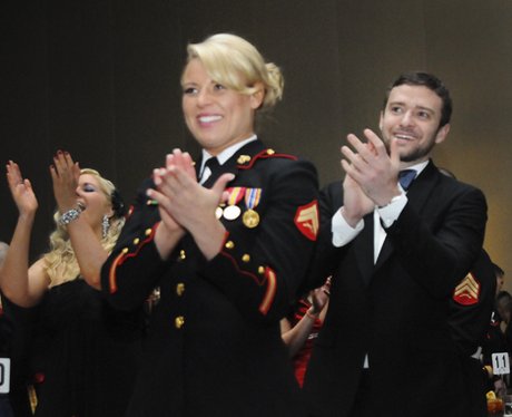 Justin Timberlake At Marine Ball