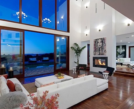 Rihanna's drawing room in LA