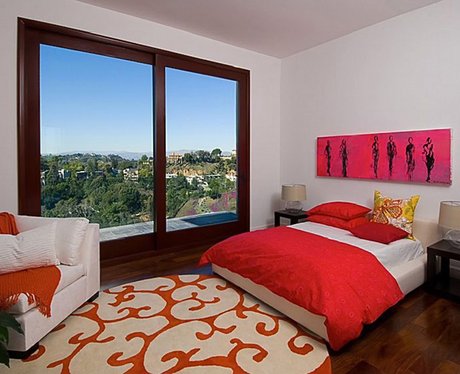 Rihanna's bedroom in LA
