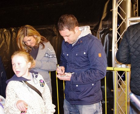 The Rock Bury's Christmas Light Switch On