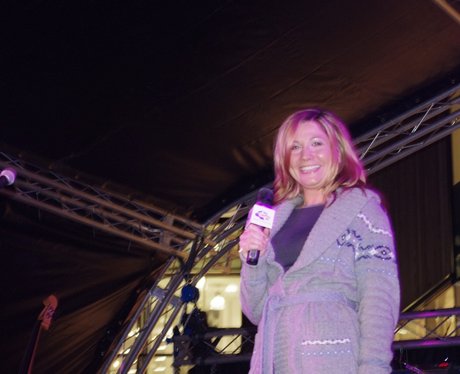 The Rock Bury's Christmas Light Switch On