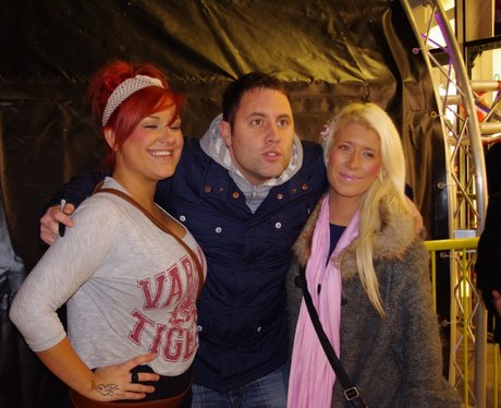 The Rock Bury's Christmas Light Switch On