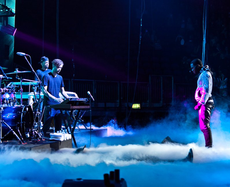 Jason Derulo live at the 2011 Jingle Bell Ball