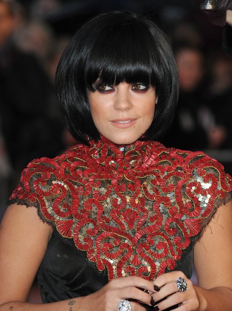 Lily Allen poses