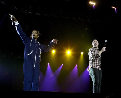 Olly Murs and Rizzle Kicks live at the 2011 Jingle