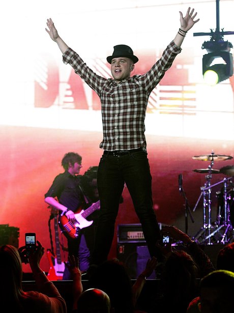 Olly Murs live at the 2011 Jingle Bell Ball