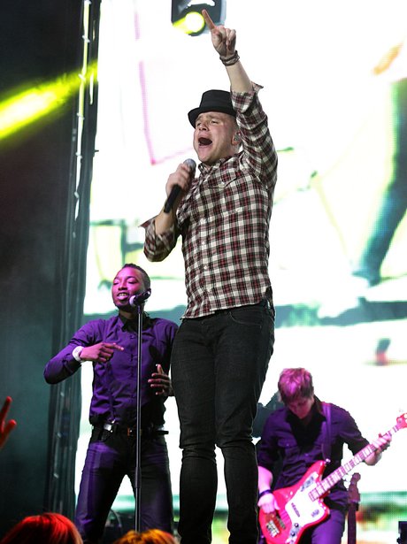 Olly Murs live at the 2011 Jingle Bell Ball