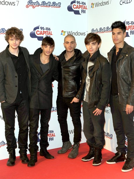 The Wanted arrive at the 2011 Jingle Bell Ball