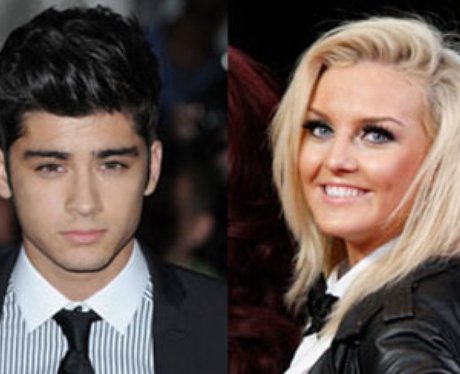 Zayn Malik and Perrie Edwards side by side