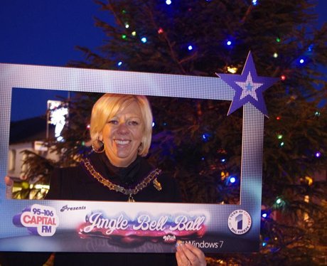 Bargoed Christmas lights