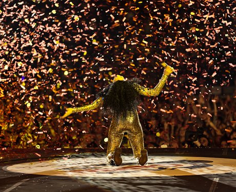 Jessie J performing 'Domino' live at the 2011 Jingle Bell Ball