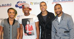 JLS arrive at the 2011 Jingle Bell Ball 