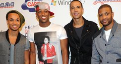 JLS arrive at the 2011 Jingle Bell Ball 