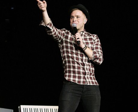 Olly Murs live on stage at the 2011 Jingle Bell Ball