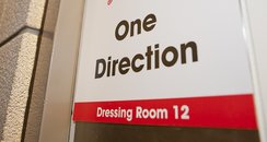 One Directions Dressing Room Backstage At The 2011