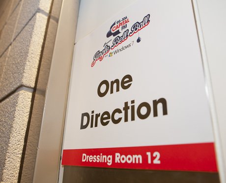 One Directions Dressing Room Backstage At The 2011 Jingle Bell Ball