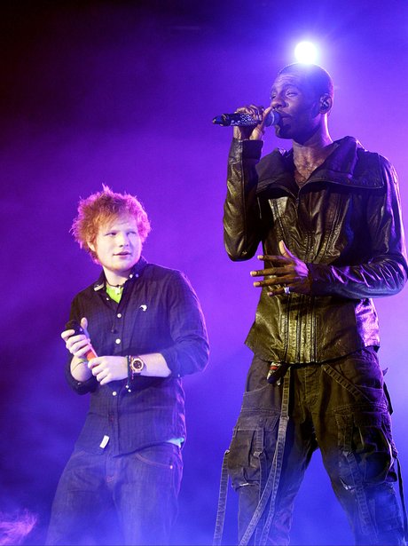 Wretch 32 and Ed Sheeran live at the 2011 Jingle Bell Ball