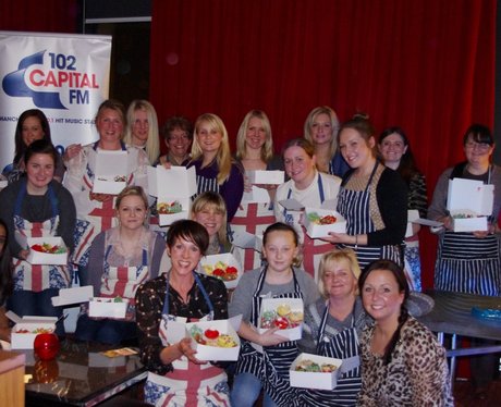 Capital Cup cake Hilton Manchester