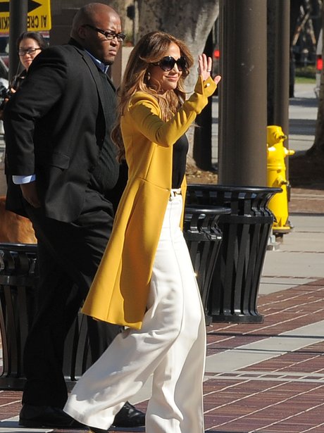 Jennifer Lopez in California