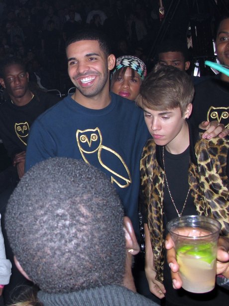 Justin Bieber with Drake
