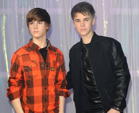Justin Bieber waxwork