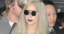 Lady Gaga arrives in Tokyo