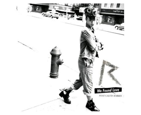 'We Found Love' singles artwork