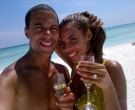 Marvin and Rochelle engaged in Antigua