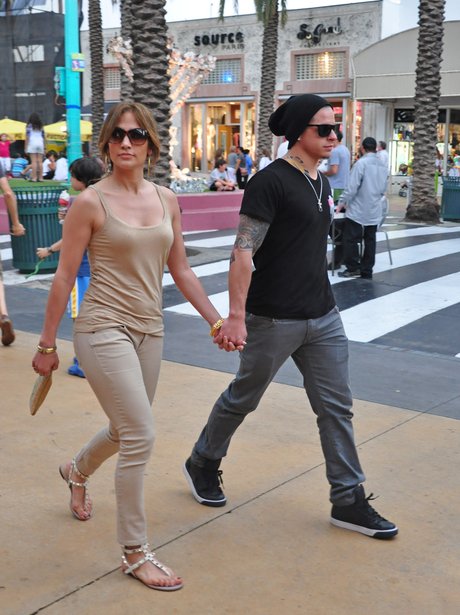 Jennifer Lopez and Casper Smart