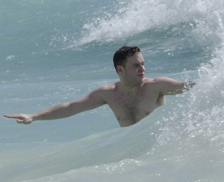 Olly Murs in the sea