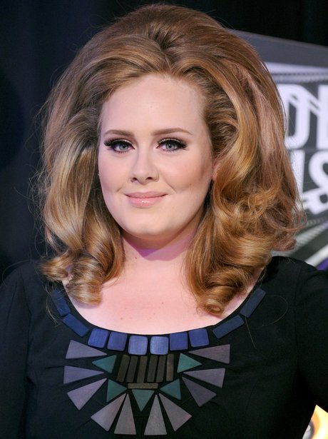 Adele with big hair