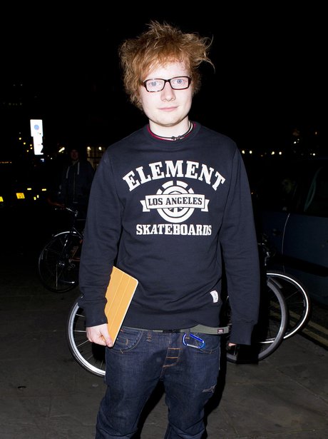 Ed Sheeran at Pixie Lotts's 21st Birthday