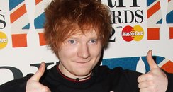 Ed Sheeran at The BRIT Awards 2012 Nominations 