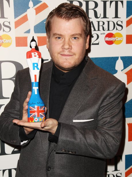 James Corden BRIT Awards 2012 nominations