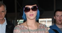 Katy Perry leaves LAX airport 