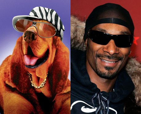 Snoop Dogg voiced a hip-hopping hound dog
