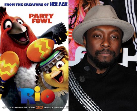 Will.i.am stars as Pedro the bird in Rio