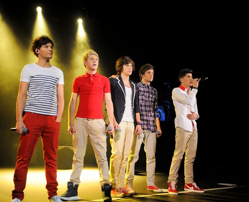 One Direction perform live