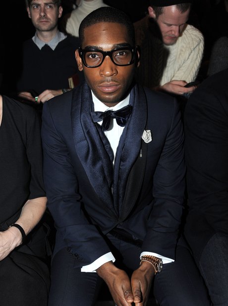 Tinie Tempah at a Fashion Week event in 2012.