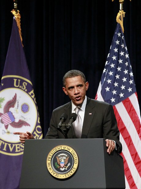 Barack Obama speaks