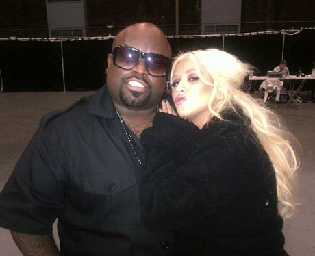 Cee Lo Green and Christina Aguilera Twitter