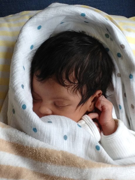 Blue Ivy Carter asleep