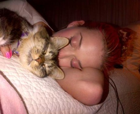 Katy Perry and Cat