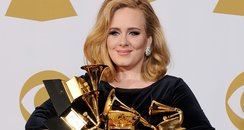 Adele at the Grammy Awards